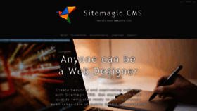 What Sitemagic.org website looked like in 2018 (5 years ago)