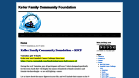 What Snowballcancer.org website looked like in 2018 (5 years ago)