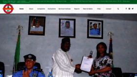 What Servicom.gov.ng website looked like in 2018 (5 years ago)