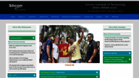 What Silicon.ac.in website looked like in 2018 (6 years ago)