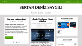 What Sertandeniz.com website looked like in 2018 (5 years ago)