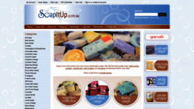 What Soapitup.com.au website looked like in 2018 (5 years ago)