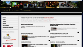 What Salier-realschule.de website looked like in 2018 (5 years ago)