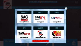 What Sagacademy.com website looked like in 2018 (5 years ago)
