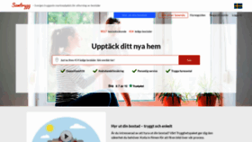 What Samtrygg.se website looked like in 2018 (5 years ago)