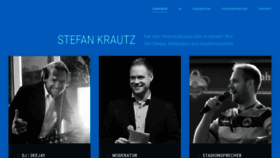 What Stefan-krautz.de website looked like in 2018 (5 years ago)