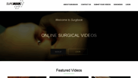 What Surgbook.net website looked like in 2018 (5 years ago)