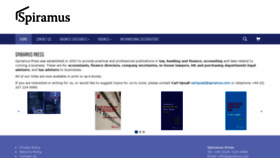 What Spiramus.com website looked like in 2018 (5 years ago)