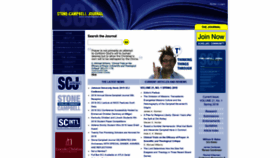 What Stone-campbelljournal.com website looked like in 2018 (5 years ago)