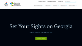 What Selectgeorgia.com website looked like in 2018 (5 years ago)