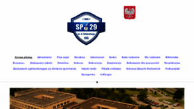What Sp29dg.pl website looked like in 2018 (5 years ago)
