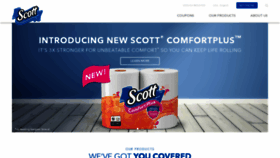 What Scottbrand.com website looked like in 2018 (5 years ago)