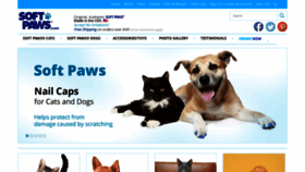 What Softpaws.com website looked like in 2018 (5 years ago)