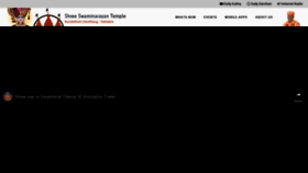 What Swaminarayanbhagwan.com website looked like in 2018 (5 years ago)