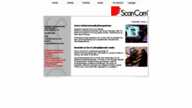What Scancom.com website looked like in 2018 (5 years ago)