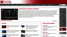 What Sindicatura.org website looked like in 2018 (6 years ago)