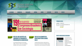What Sbsociologia.com.br website looked like in 2018 (5 years ago)