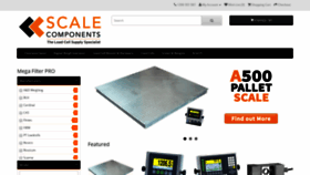 What Scalecomponents.com.au website looked like in 2018 (5 years ago)