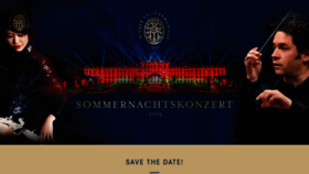 What Sommernachtskonzert.at website looked like in 2018 (5 years ago)
