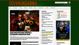 What Solvikingarna.se website looked like in 2018 (5 years ago)