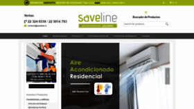 What Saveline.cl website looked like in 2018 (5 years ago)