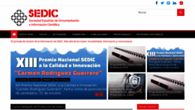 What Sedic.es website looked like in 2018 (5 years ago)