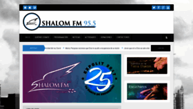 What Shalomfm.net website looked like in 2018 (5 years ago)