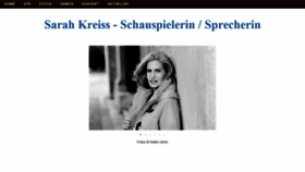 What Sarah-kreiss.de website looked like in 2018 (5 years ago)