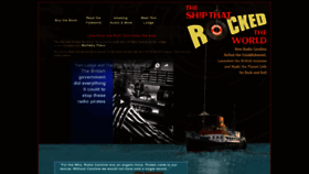 What Shipthatrocked.com website looked like in 2018 (5 years ago)