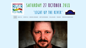 What Shoalhavenriverfestival.com.au website looked like in 2018 (5 years ago)