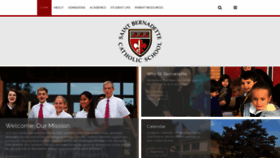 What Stbernschool.org website looked like in 2018 (5 years ago)