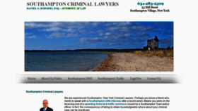 What Southamptoncriminallawyers.com website looked like in 2018 (5 years ago)