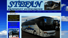 What Stefan-bus.pl website looked like in 2018 (5 years ago)