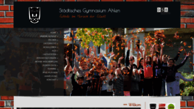 What Staedtischesgymnasiumahlen.de website looked like in 2018 (5 years ago)