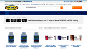 What Seurenhealth.nl website looked like in 2018 (6 years ago)