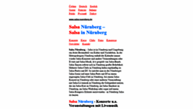 What Salsa-nuernberg.de website looked like in 2018 (5 years ago)