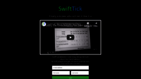 What Swifttick.com website looked like in 2018 (5 years ago)
