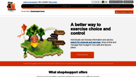 What Shop4support.com website looked like in 2018 (5 years ago)