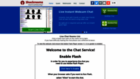 What Shockroom.com website looked like in 2018 (5 years ago)