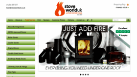 What Stoveworlduk.co.uk website looked like in 2018 (5 years ago)