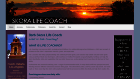 What Skoralifecoach.com website looked like in 2018 (5 years ago)