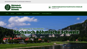 What Saechsisch-boehmische-schweiz.de website looked like in 2018 (5 years ago)