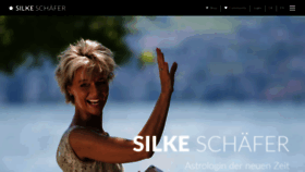 What Silkeschaefer.com website looked like in 2018 (5 years ago)