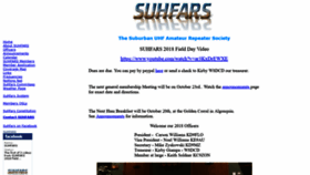 What Suhfars.org website looked like in 2018 (6 years ago)