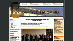 What Schule-im-sand.de website looked like in 2018 (5 years ago)