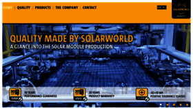 What Solarworld.fr website looked like in 2018 (5 years ago)