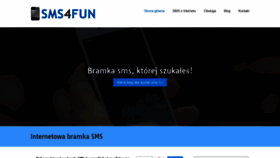 What Sms4fun.pl website looked like in 2018 (5 years ago)