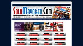 What Solomayoreo.com website looked like in 2018 (5 years ago)