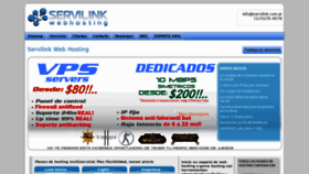 What Servilink.com.ar website looked like in 2011 (12 years ago)