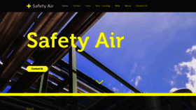 What Safetyair.com.au website looked like in 2018 (5 years ago)